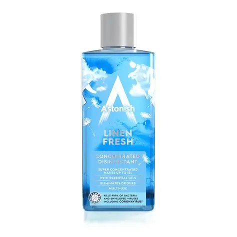 Astonish Concentrated Disinfectant Linen Fresh 300ml